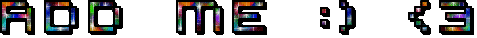Glitter Text Sticker