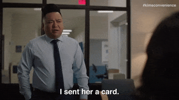 Cookie Monster Greeting Card GIF by Kim's Convenience