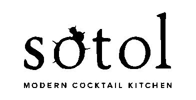 Sotol Modern Cocktail Kitchen Sticker