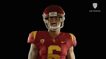 Football Laugh GIF by Pac-12 Network