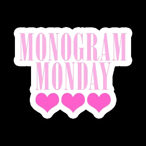 Monday GIF by UnitedMonograms