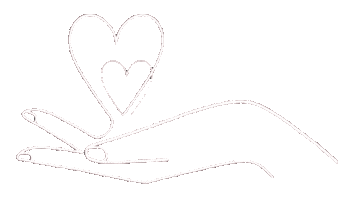 Hand Hart Sticker by Ktnknwn