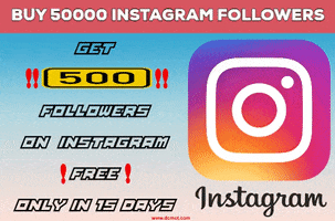 Buy 50000 Instagram Followers GIF