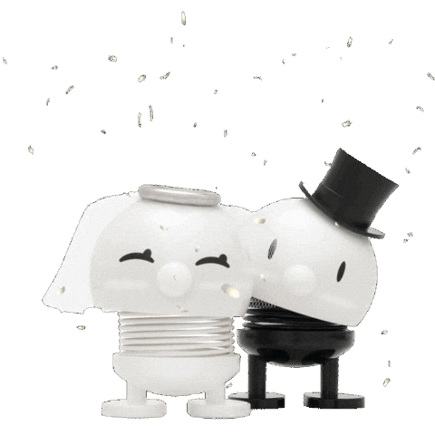 Wedding Marriage Sticker by hoptimistkorea