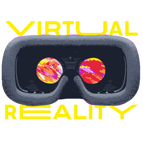 Virtual Reality Vr Sticker by Barbarian