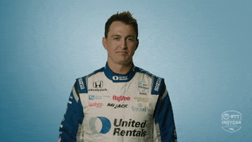 Pointing Up Graham Rahal GIF by INDYCAR