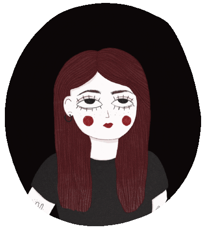 Eyeroll Non Sopporto Nessuno Sticker