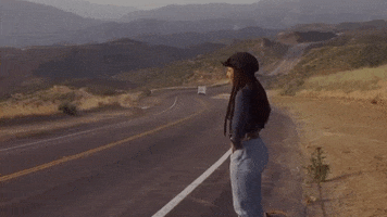 Left On Read Hitchhiking GIF by Janet Jackson