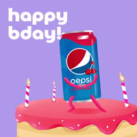 Happy Birthday GIF by Pepsi