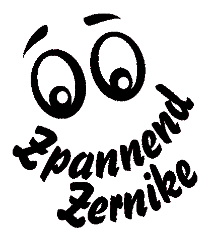 Zpannend Zernike Sticker
