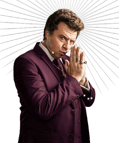Pray Danny Mcbride Sticker by The Righteous Gemstones