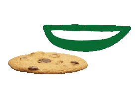 Chocolate Chip Eating Sticker by Tate's Bake Shop