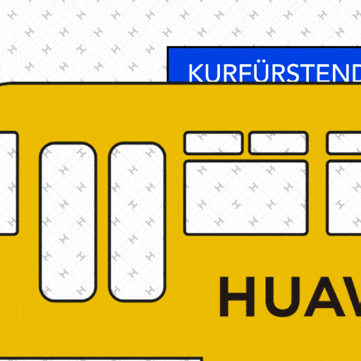 Berlin Kudamm GIF by Huawei Mobile Deutschland