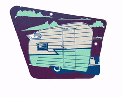 Camper Vintage GIF