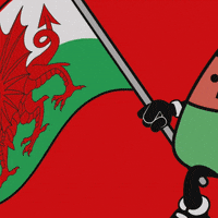 St Davids Day Wales GIF by Urdd Gobaith Cymru