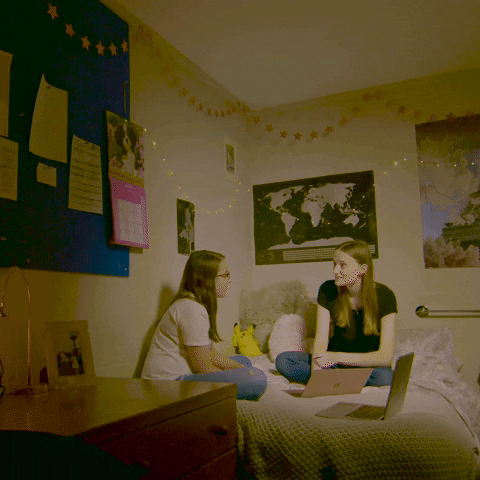 Student Life Accommodation GIF by UniOfNottingham