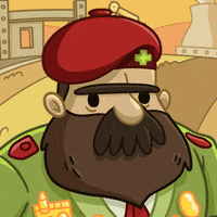 Moustache Reaction GIF by Adventure Communist