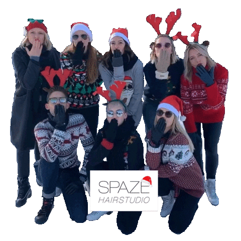 Christmas Hairdresser Sticker by SPAZE Hairstudio [2x in Zürich]