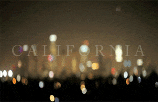 city lights california GIF