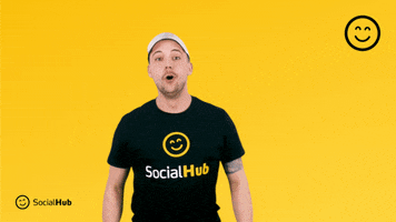Happy Cheering GIF by SocialHub