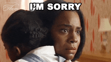 Sorry Apology GIF by Amazon Prime Video