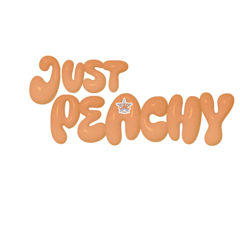 Peaches Sticker by CAO Elite