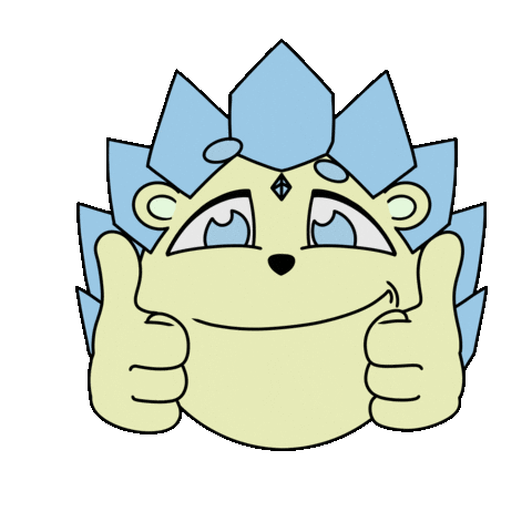 Hedgehog Yes Sticker