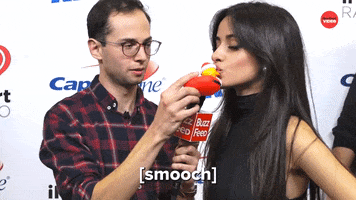 Camila Cabello Kiss GIF by BuzzFeed