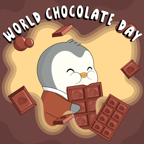 Hungry Chocolate GIF by Pudgy Penguins