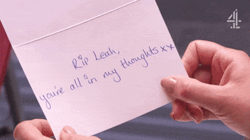 Handwriting Recognise GIF by Hollyoaks