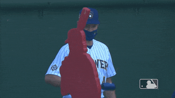 Brent Suter Dancing GIF by Milwaukee Brewers