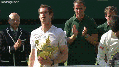 andy murray trophy GIF by College GameDay