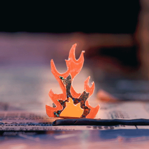 Stop Motion Fire GIF by Julien Baker
