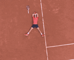Tired French Open GIF