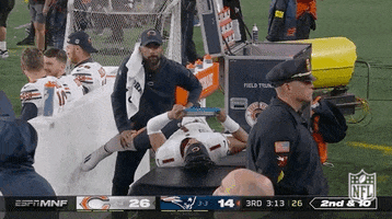 Stretching Chicago Bears GIF by NFL