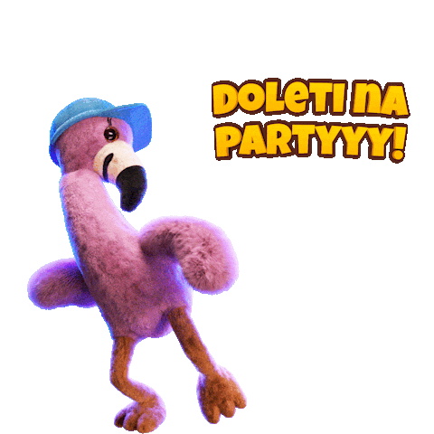 Party Flamingo Sticker by IDEA