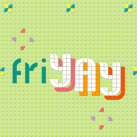 Friday Weekend GIF by LEGO