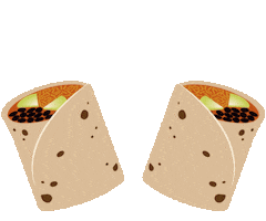 Food Burrito Sticker by Visit San Jose