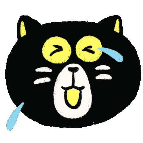 Cat 笑 Sticker
