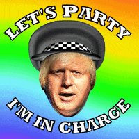 Boris Johnson Party Time GIF