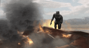 unmasking black panther GIF by Manny404