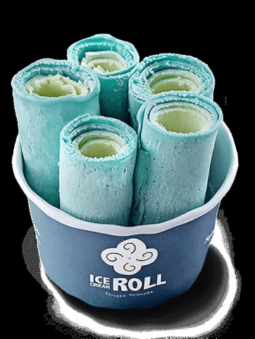 Ice Cream Roll Br GIF