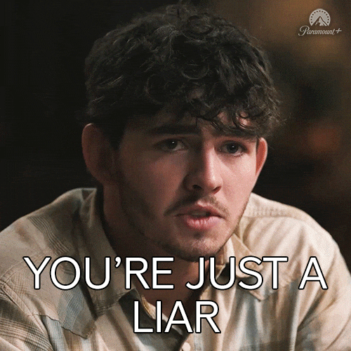 Liar Carter GIF by Dutton Ranch