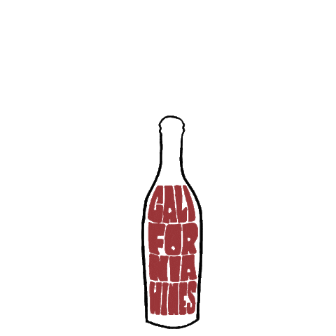 California Wines Sticker by カリフォルニアワイン協会