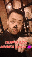 Salam Dr Rizal Haloween Version GIF