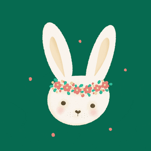Easter Bunny Love GIF by Emilia Desert