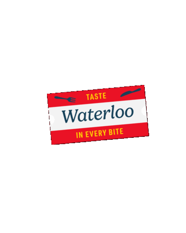 Waterloo Ontario Sticker by City of Waterloo