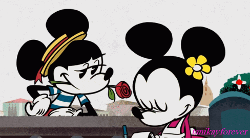 Mickey Mouse Love Gif Find Share On Giphy