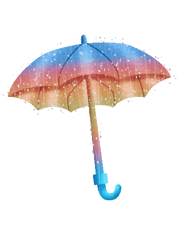 Rain Weather Sticker by maganyosgalaxis
