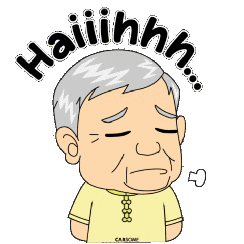 Sad Chinese New Year Sticker by CARSOMEMY